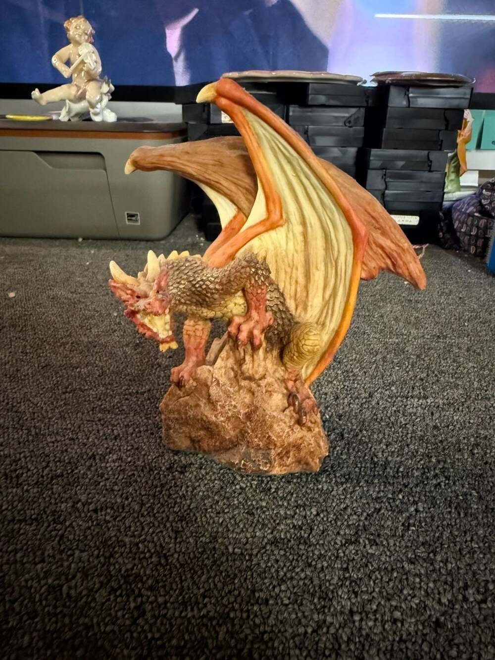 Holland Studio 1997 Enchantica the Changeling Dragon 1996 Signed by Artist 7”